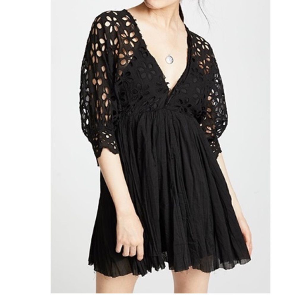 Free People One Bella Note Mini Dress XS-S